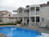 Luxury villa with swimming pool, just 5 meters from the sea, with beautiful views of the beach, sea...