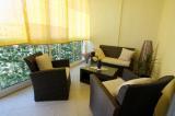 Near the center is a large, beautifully decorated apartment. Located in a private home on the 4th floor...