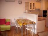 Apartment of 40m2 bedroom with a bed for two people, a living room with sofa bed, kitchen, bathroom....