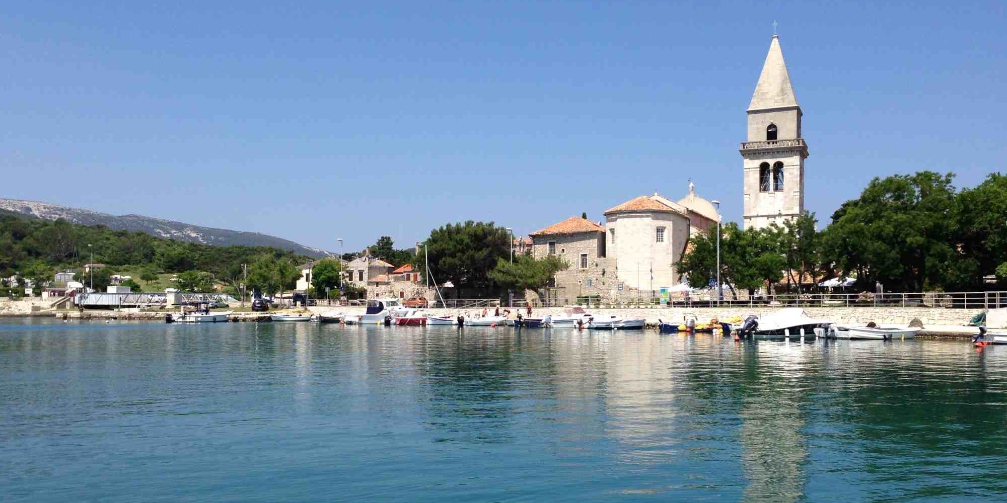 Osor Museum town on Losinj and apartments nearby